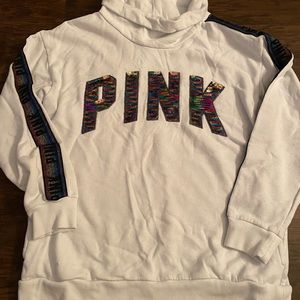 PINK pullover. Small